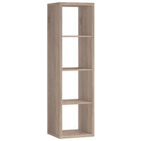RAUMTEILER  in Holzwerkstoff   - Sonoma Eiche, Design, Holzwerkstoff (41/147/38cm)
