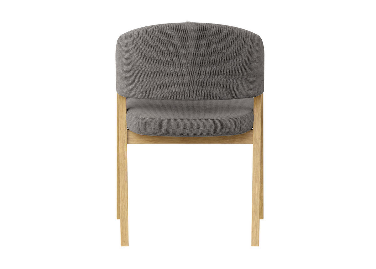 ARMLEHNSTUHL  Stoffauswahl Mikrofaser  Schwarz, Eichefarben  - Eichefarben/Schwarz, Konventionell, Holz/Textil (59/96/60cm) - Carryhome