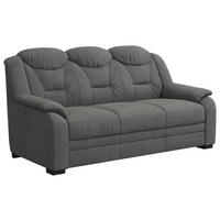3-SITZER-SOFA in Chenille Anthrazit  - Anthrazit/Schwarz, Basics, Kunststoff/Textil (189/99/99cm) - MID.YOU