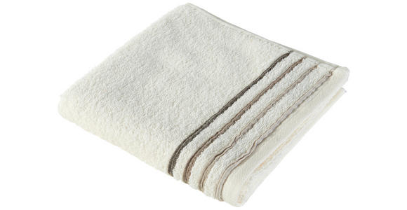 HANDTUCH 50/100 cm ELLA Weiß  - Weiß, KONVENTIONELL, Textil (50/100cm) - Esposa