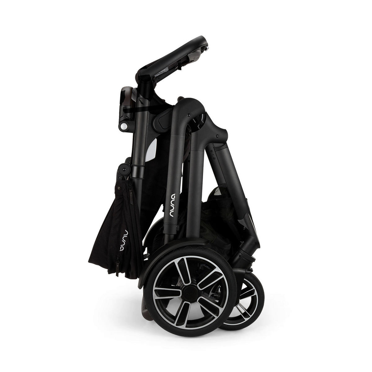 GESCHWISTERWAGEN DEMI NEXT  - Schwarz, Basics, Textil/Metall (98/62/112cm) - Nuna