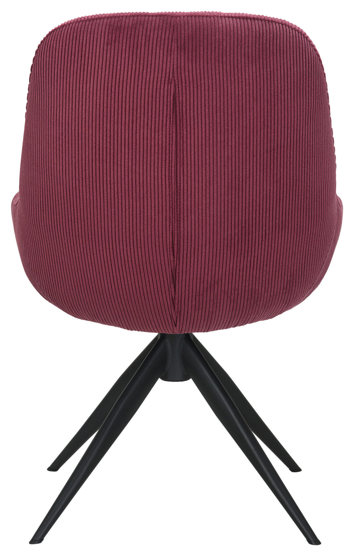 STUHL - Rot/Schwarz, Design, Textil/Metall (58/85/70cm) - Johann Jakob