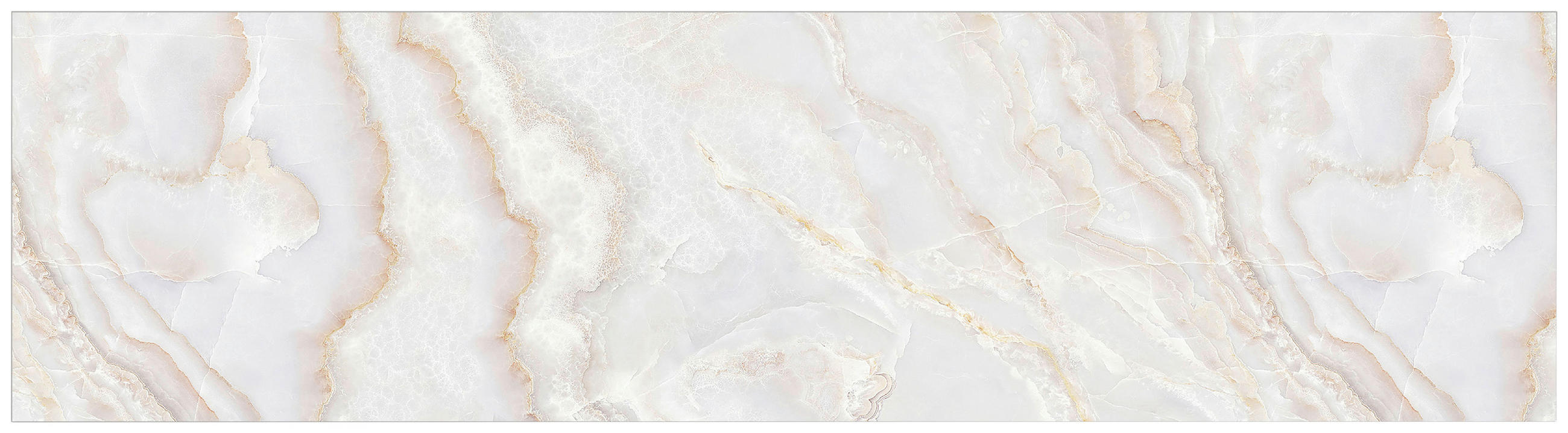 KÜCHENRÜCKWAND  - Sandfarben/Beige, Basics, Kunststoff/Metall (240/63,7/0,6cm) - Fani