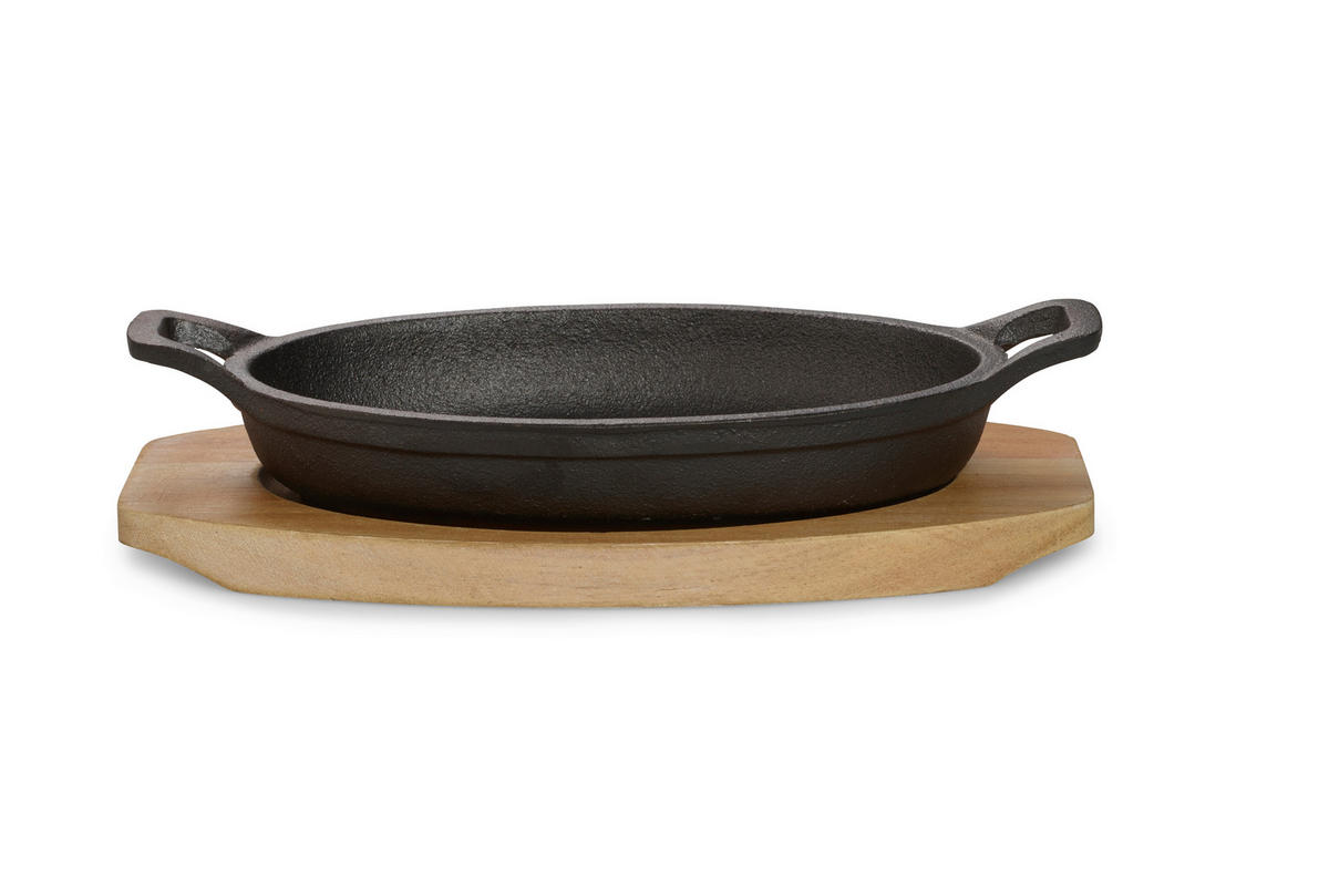 SERVERINGSPANNA  - brun/svart, Basics, metall/trä (18/3/12cm) - Echtwerk