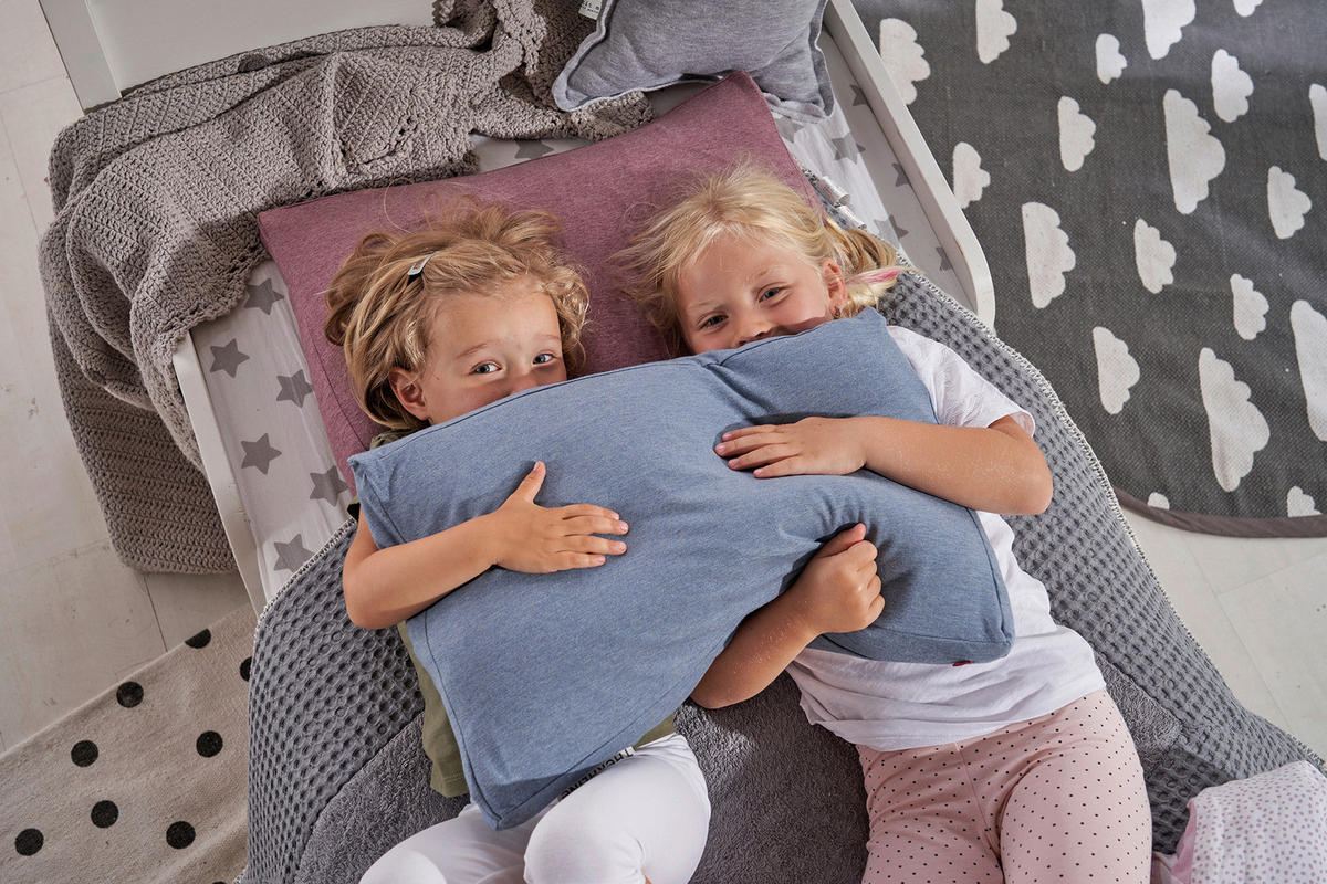 BABYKISSEN 50/7/32 cm  - Weiß, Basics, Textil (50/7/32cm) - Theraline