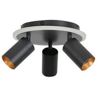 LED-DECKENSTRAHLER Parma  14/24/24 cm  - Schwarz, Design, Metall (14/24/24cm)