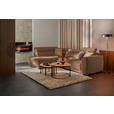 ECKSOFA in Struktur Rostfarben  205/284 cm  - Rostfarben/Schwarz, Design, Kunststoff/Textil (205/284cm) - Xora