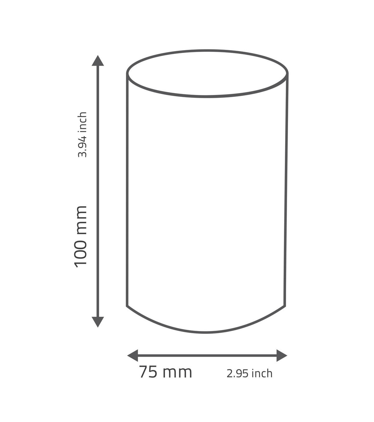 KELÍMEK NA ZUBNÍ KARTÁČEK průhledné - průhledné, Basics, plast (7,5/10/7,5cm) - Sadena
