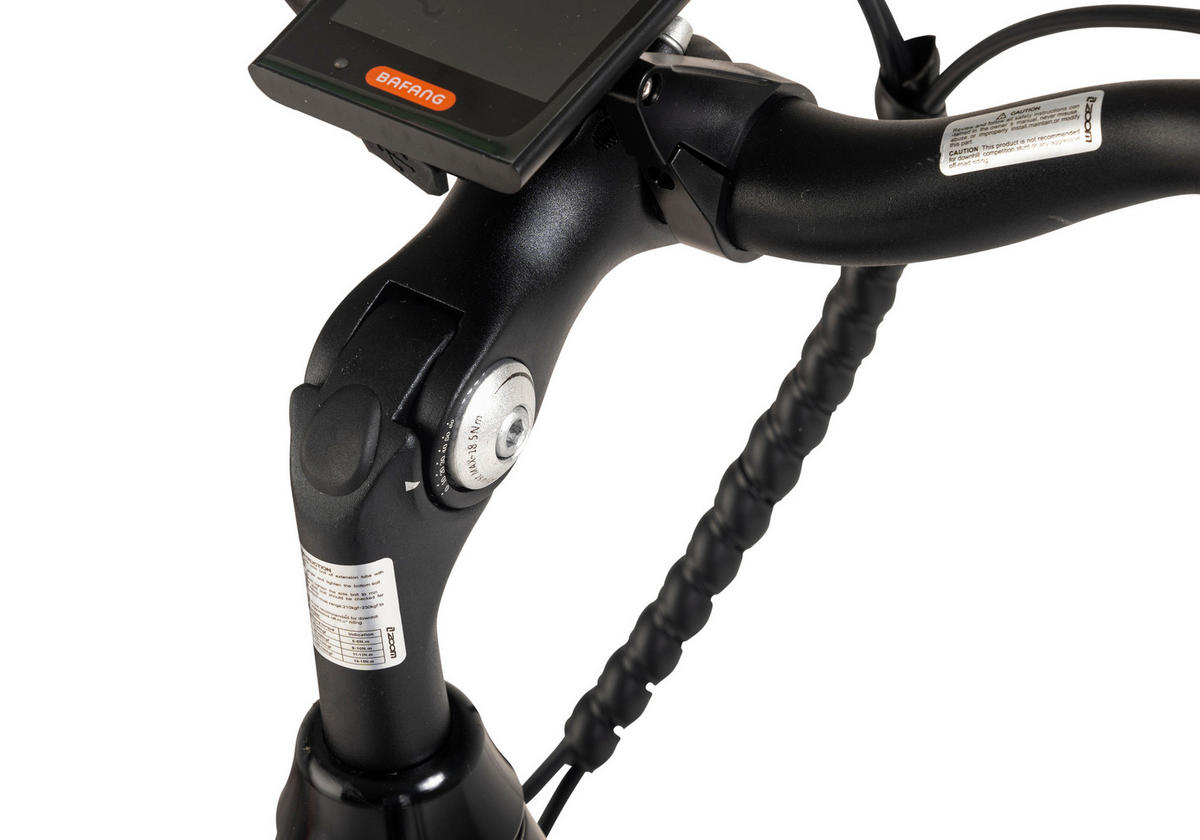 ELEKTROFAHRRAD - Blau/Schwarz, Basics, Metall (180/70/100cm) - Atrigo