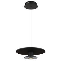 VISEČA LED-SVETILKA   //3000 K/230 V/ - črna, Basics, kovina/umetna masa (38/150cm) - Globo