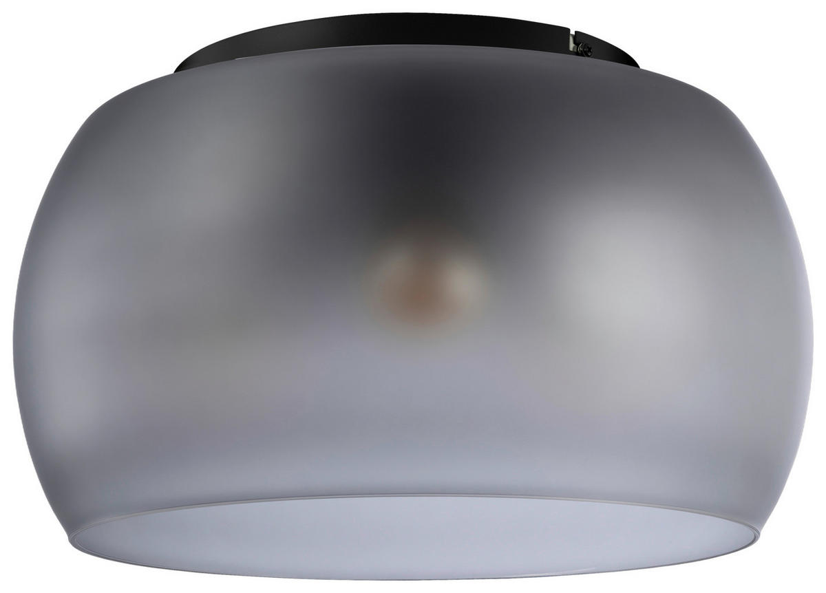 DECKENLEUCHTE  40/23 cm    - Grau, Trend, Glas/Metall (40/23cm) - Collet's Monde