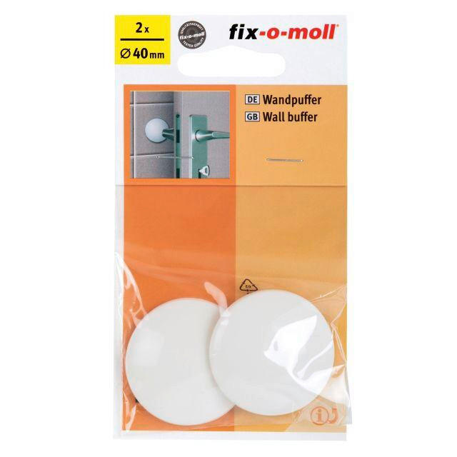 WANDPUFFER - Weiß, Basics, Kunststoff (7,5/13,5/1,5cm) - Homeware