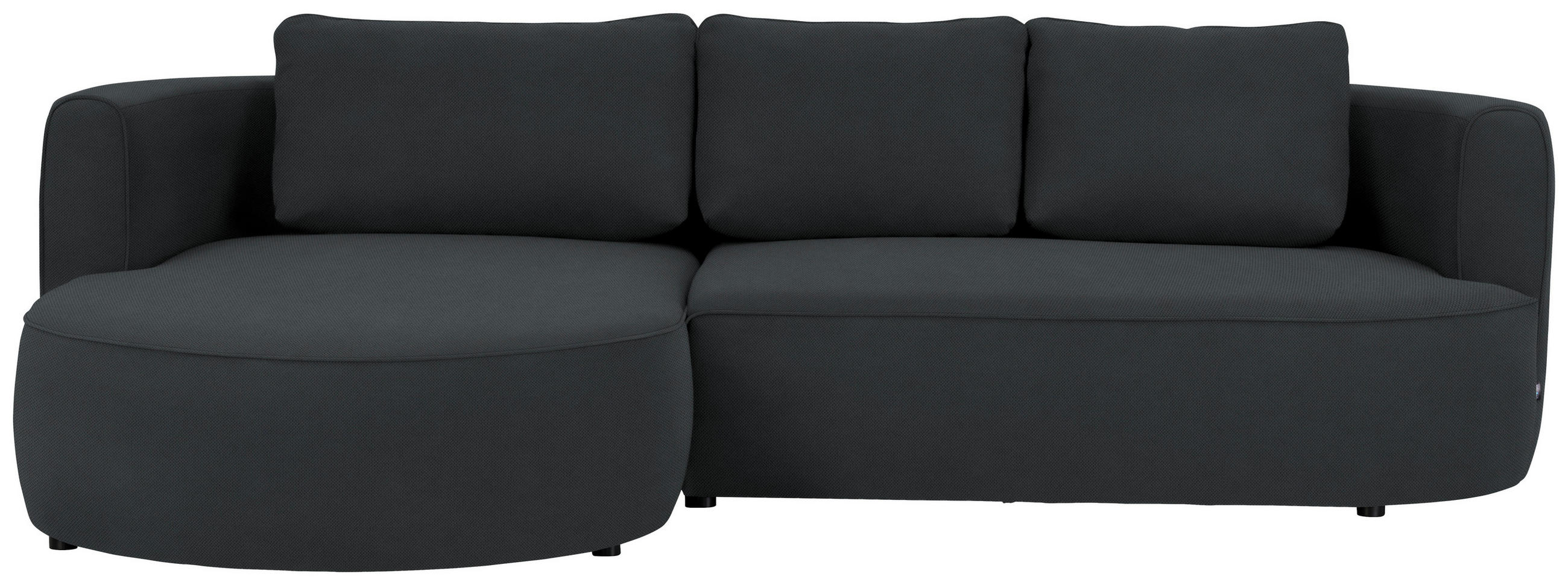 KUTNA GARNITURA tekstil  antracit   - zelena/crna, Design, tekstil/plastika (183/284cm) - Welnova
