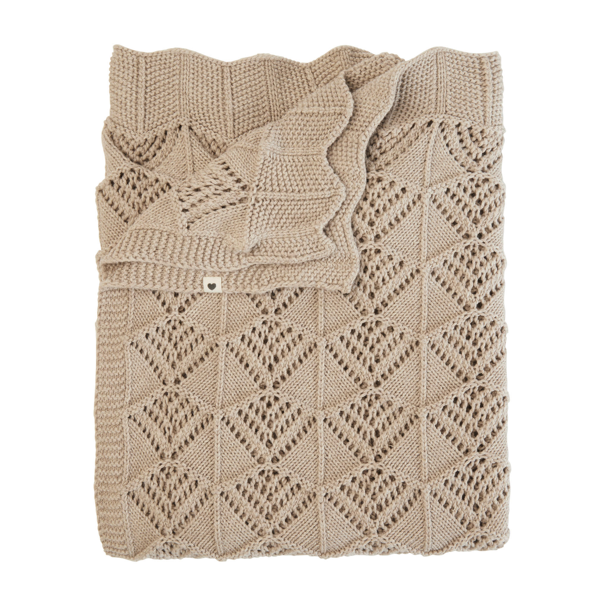 KUSCHELDECKE 24/24 cm  - Hellgelb, Design, Textil (24/24cm)