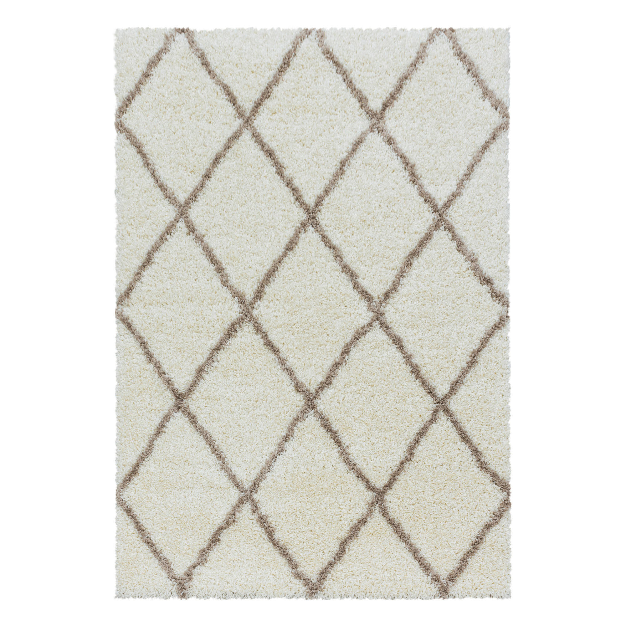 HOCHFLORTEPPICH 80/250 cm Alvor 3401 cream Creme  - Creme, Basics, Textil (80/250cm) - Novel
