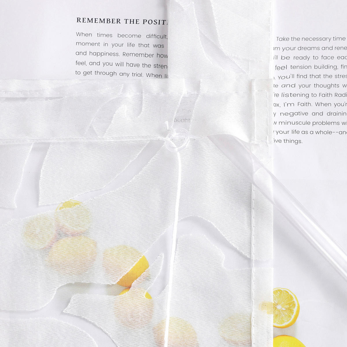 FALTROLLO  transparent  100/140 cm    - Weiß, Basics, Textil (100/140cm) - Joyswahl