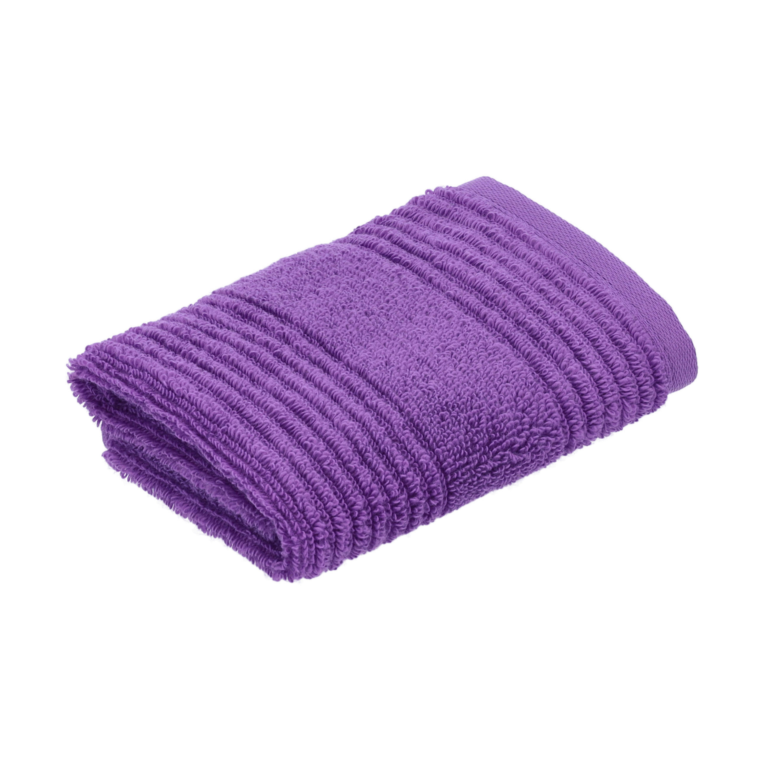 SEIFTUCH 30/30 cm Tomorrow Violett  - Violett, Basics, Textil (30/30cm) - Vossen