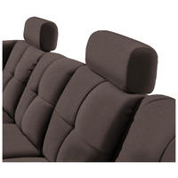 KOPFSTÜTZE FIX - Braun, KONVENTIONELL, Textil (56/12/20cm) - Hom`in