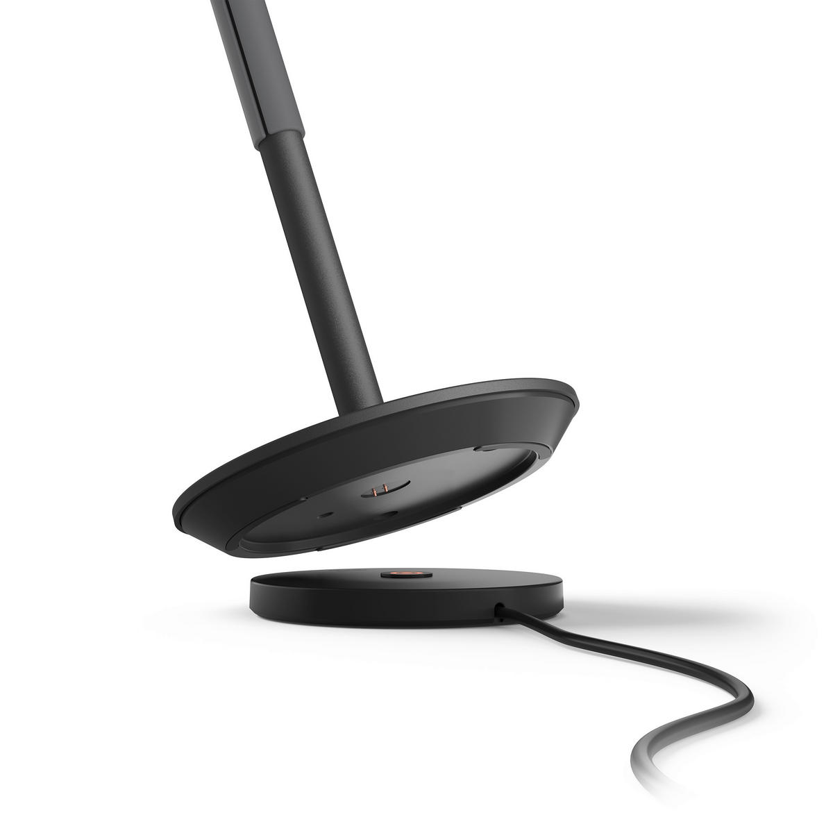 AKKU-TISCHLEUCHTE - Schwarz, Design, Metall (14,2/35cm) - Philips HUE