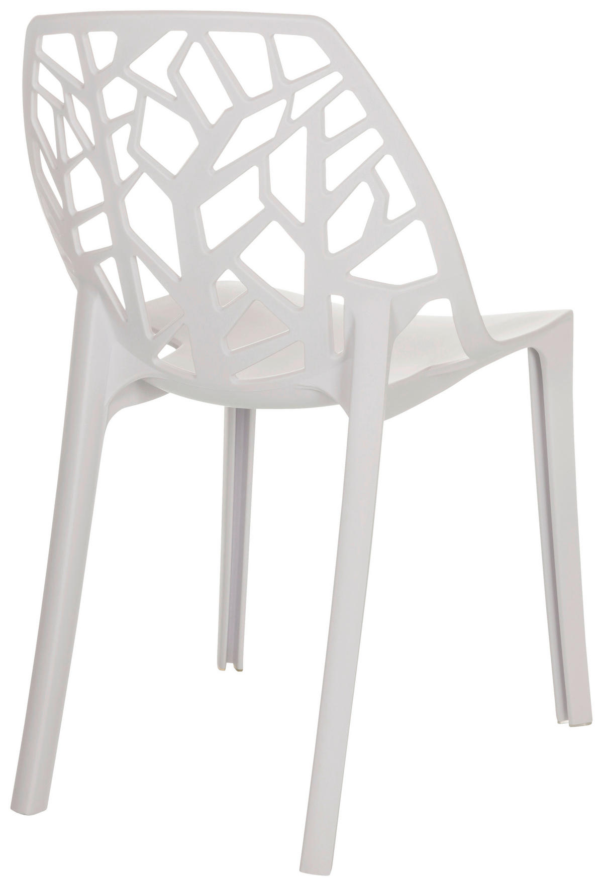 ŽIDLE, 47/80/56 cm - bílá, Basics, plast (47/80/56cm) - MID.YOU