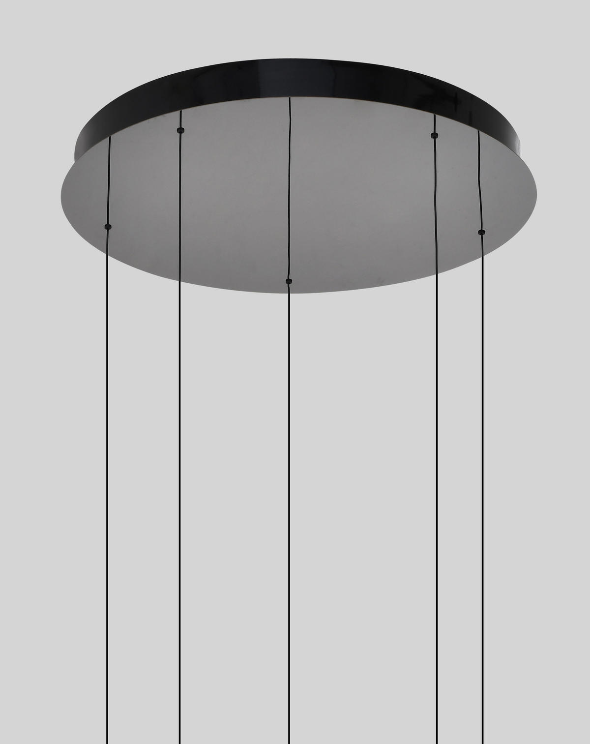 LED-HÄNGELEUCHTE Gubbio 67/150/49 cm  - Schwarzchrom, Design, Metall (67/150/49cm)