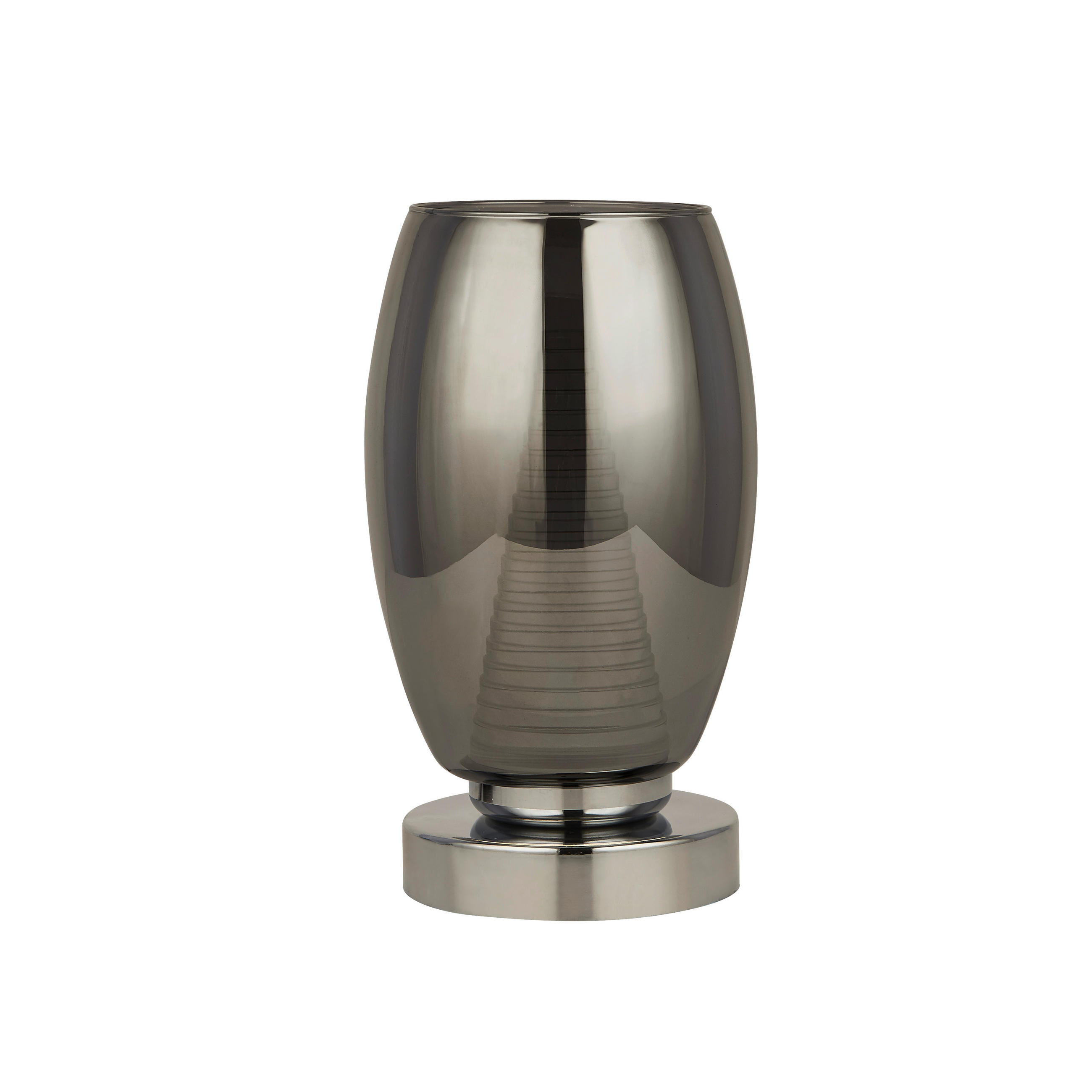 NAMIZNA LED-SVETILKA Cyclone 11,5/20,5 cm - barve kroma, Design, kovina/umetna masa (11,5/20,5cm)