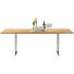 ESSTISCH Asteiche massiv rechteckig Eichefarben, Schwarz - Eichefarben/Schwarz, Design, Holz/Metall (260/100/77cm) - Musterring ESSTISCH Asteiche massiv rechteckig Eichefarben, Schwarz - Eichefarben/Schwarz, Design, Holz/Metall (260/100/77cm) - Musterring