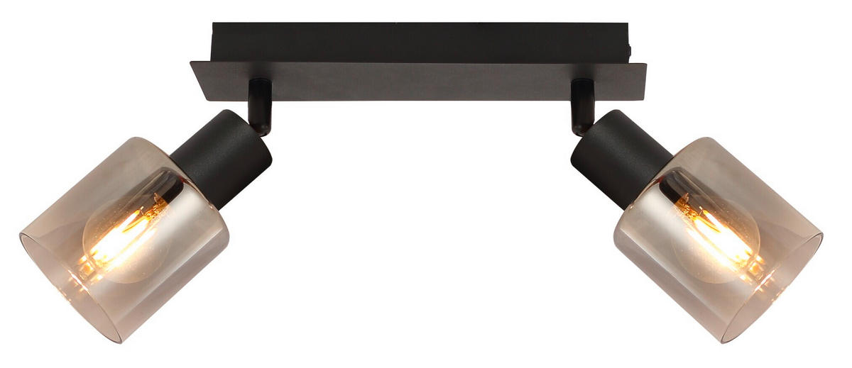 STRAHLER - Schwarz, Basics, Glas/Metall (25/8/18,2cm) - Novel