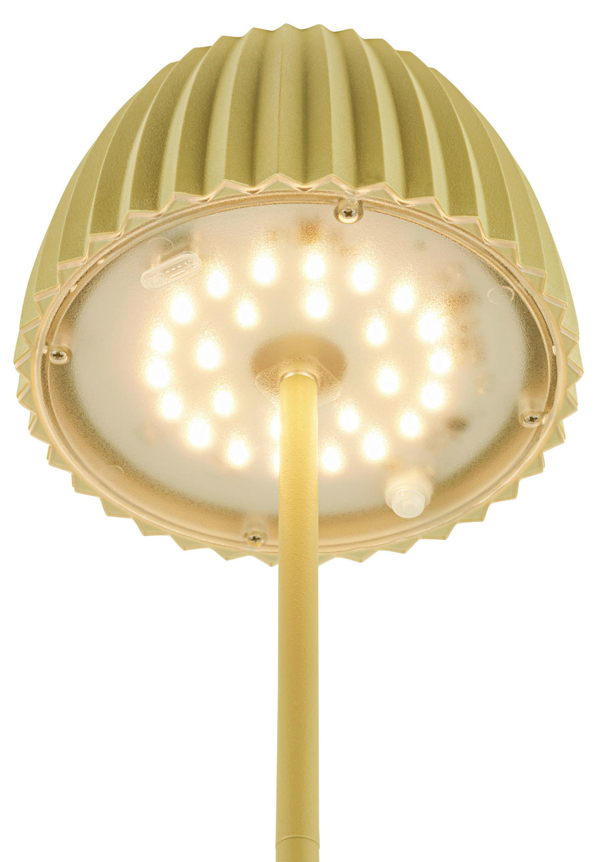 AKKU-TISCHLEUCHTE 14,5/36,5 cm  - Hellgrün, Basics, Kunststoff/Metall (14,5/36,5cm)