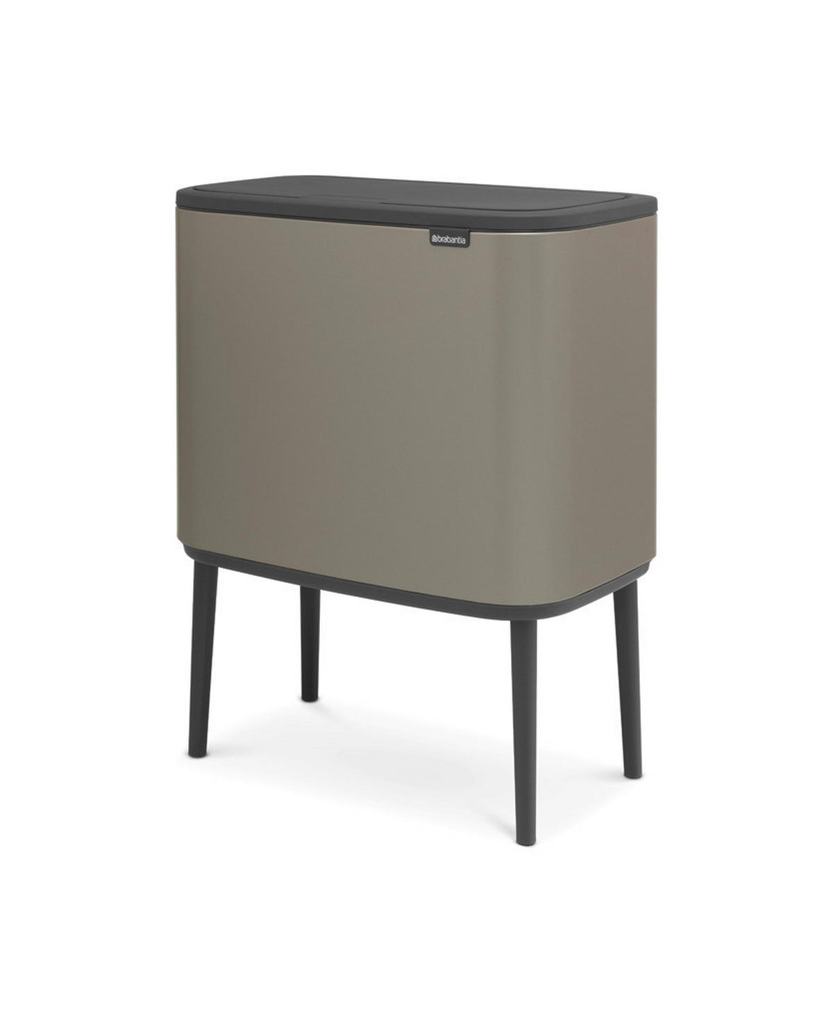 KOŠ ZA OTPAD  34 l   - siva, Basics, metal/plastika (54/68/31.5cm) - Brabantia