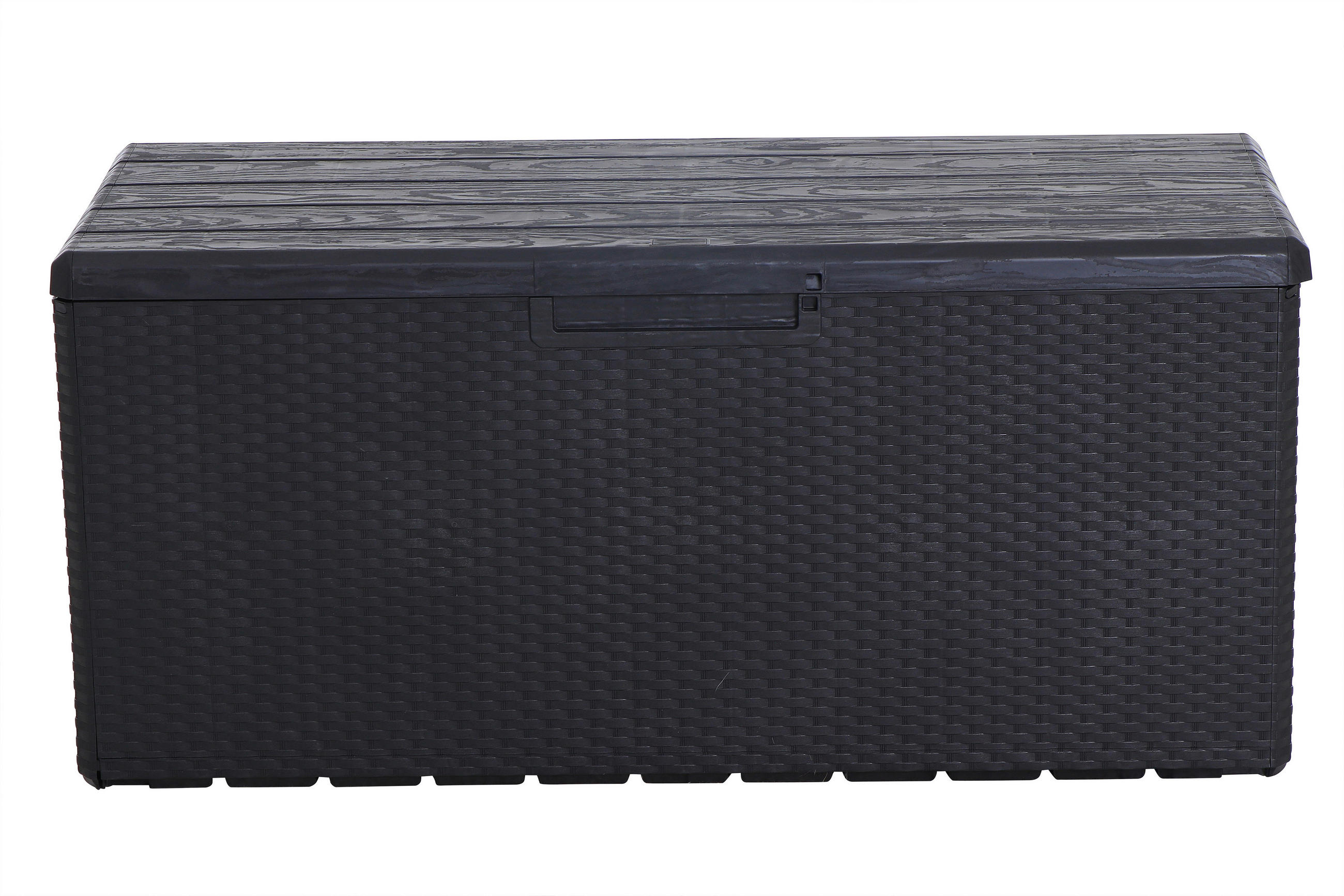 KISSENBOX 55/56/124 cm  - Anthrazit, KONVENTIONELL, Kunststoff (55/56/124cm) - Ambia Garden