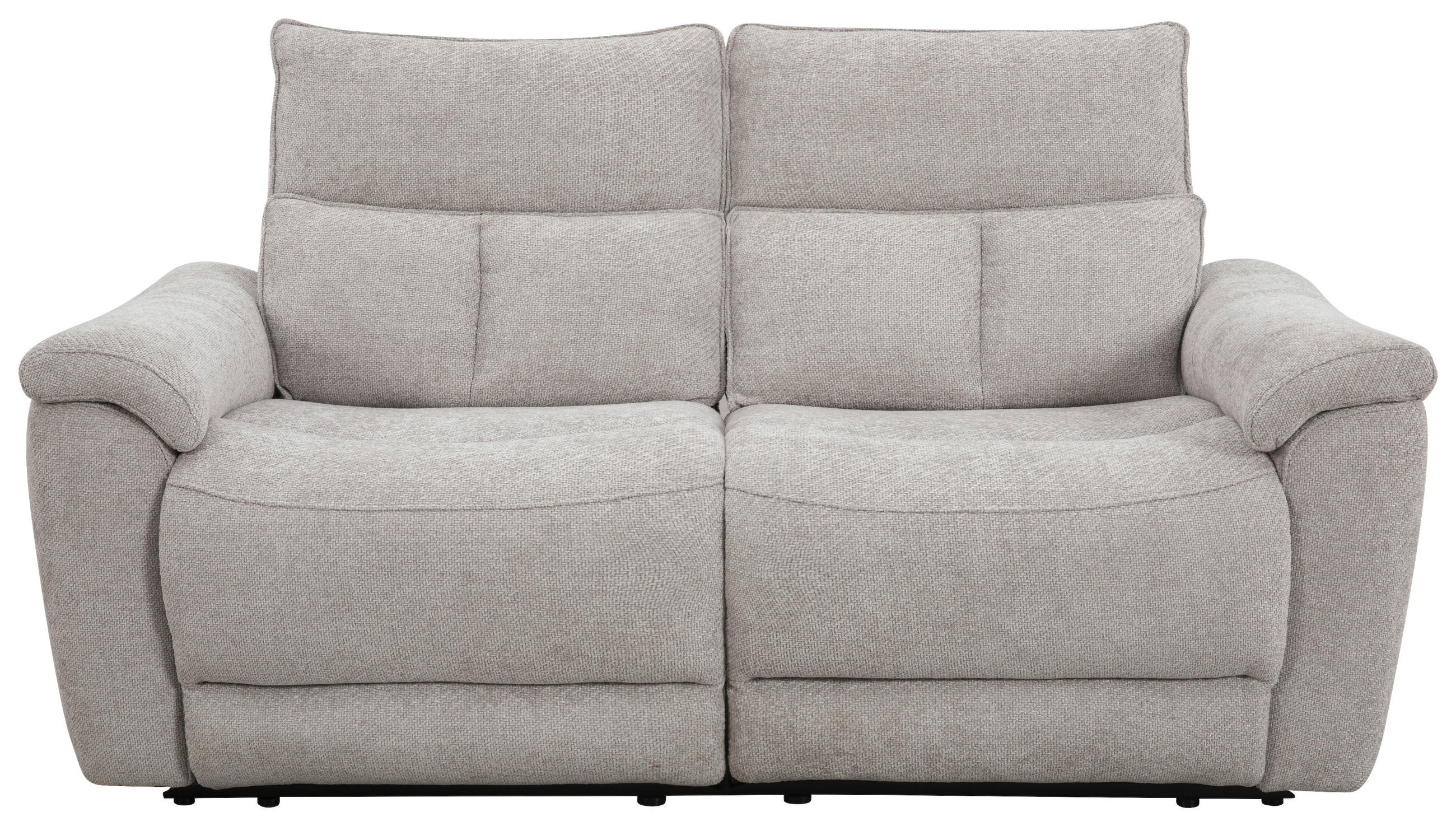 Thumbnail - Mid.you Sitzgarnitur, Hellgrau, Textil, 3-teilig, 200x160x98 cm, motorische Relaxfunktion, USB-Anschluss, USB-C-Anschlus...