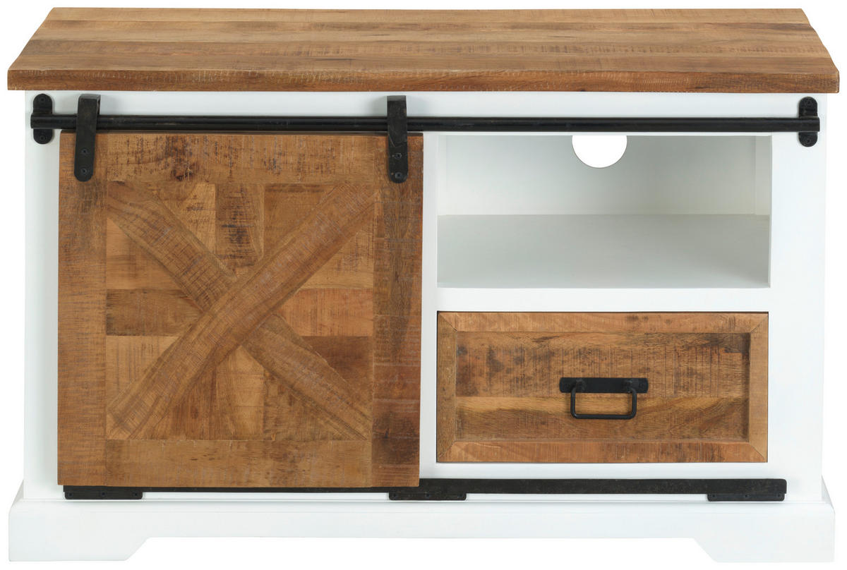 TV DIEL, biela, 105/63/45 cm - biela, Lifestyle (105/63/45cm) - MID.YOU