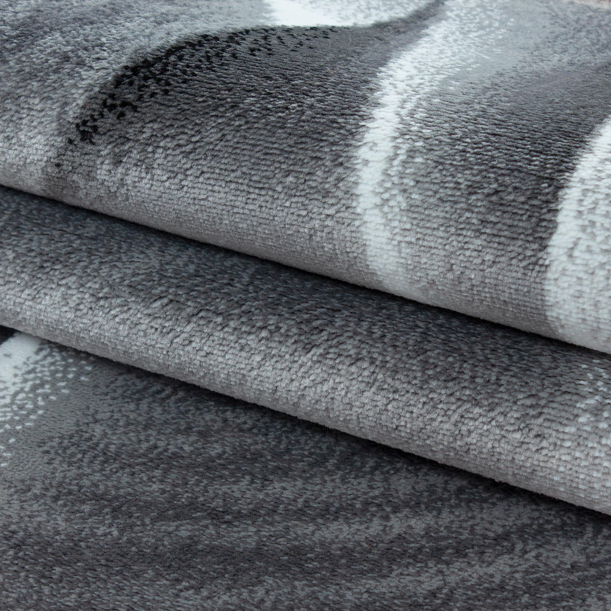 FLATVÄVD MATTA Parma  - svart, Design, textil (240/340cm) - Novel