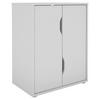 AKTENSCHRANK Weiß  - Weiß, MODERN, Holzwerkstoff (60/76,5/37cm) - MID.YOU