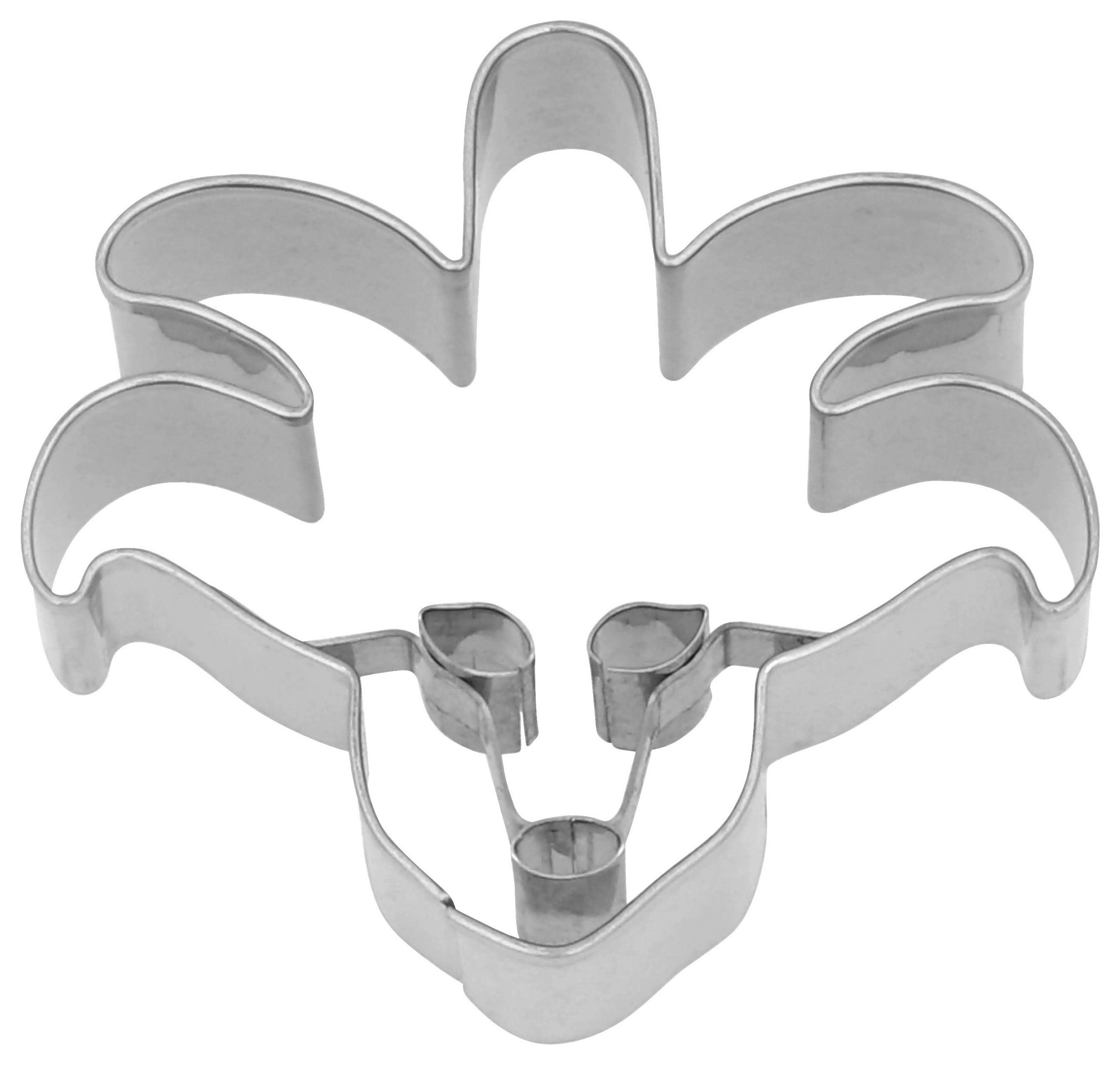 KEKSAUSSTECHFORM - Silberfarben, Basics, Metall (6,0/5,3/2,5cm) - Birkmann