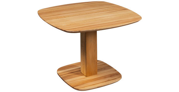 COUCHTISCH Buche Hartholz 70/70/48-67 cm quadratisch Buchefarben  - Buchefarben, Design, Holz (70/70/48-67cm) - Linea Natura