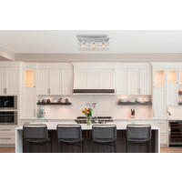 TAKLAMPA Merril 60/20/25,8 cm  - zinkfärgad, Design, metall (60/20/25,8cm) - Globo