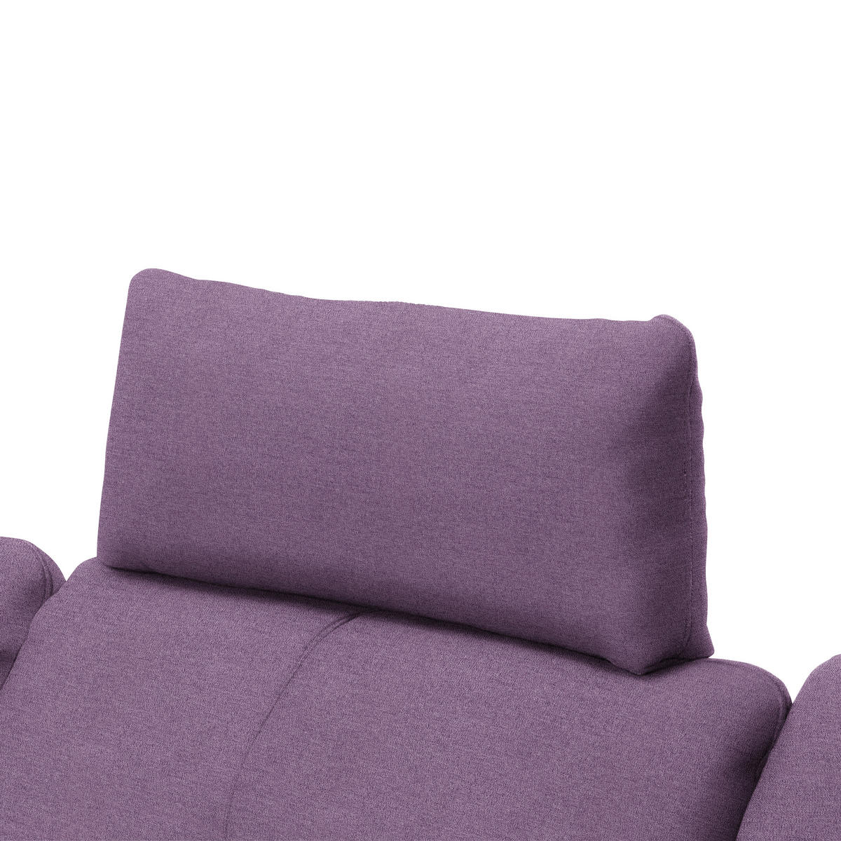 ECKSOFA in Webstoff Lila  179/301 cm  - Lila/Schwarz, Design, Textil/Metall (179/301cm) - Chilliano