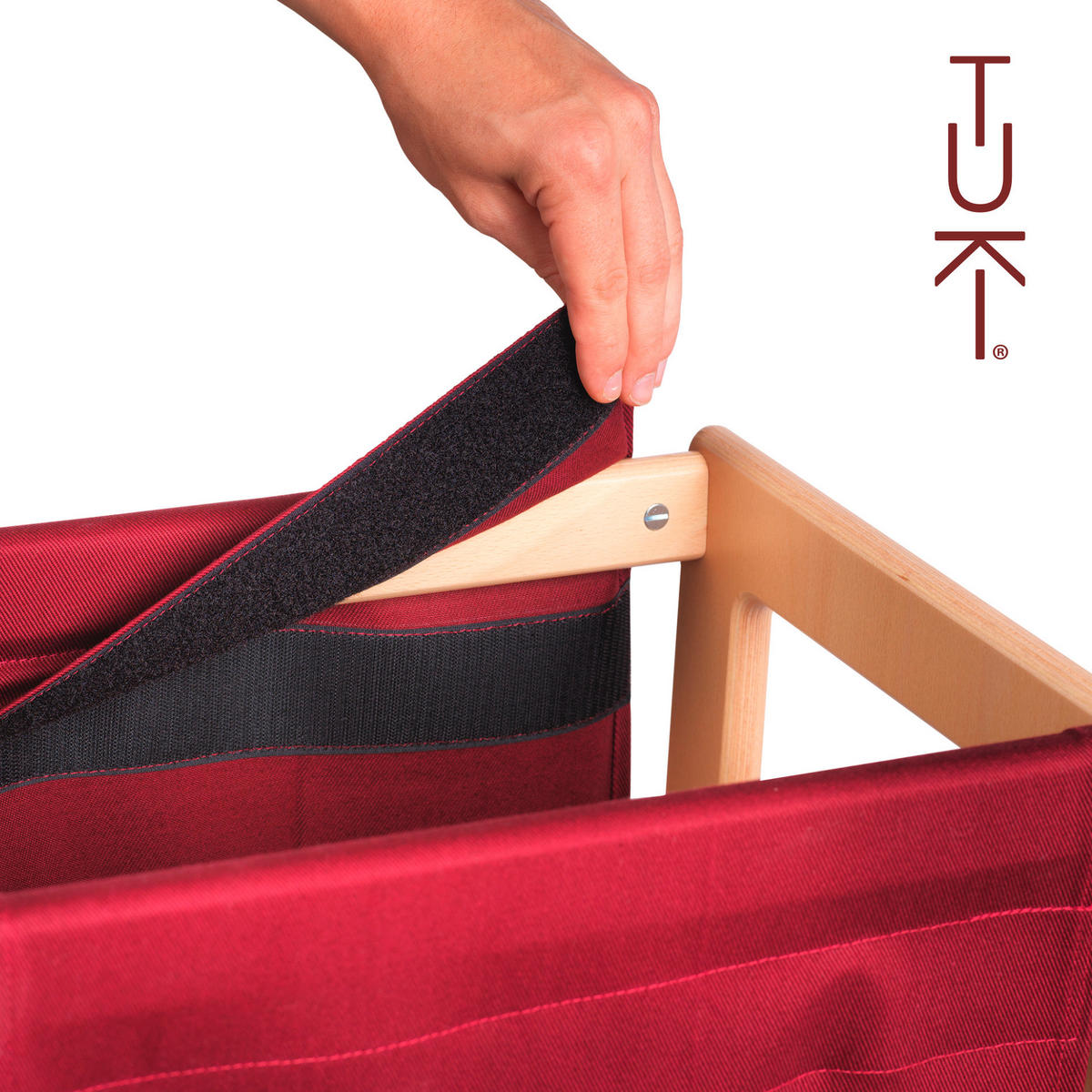 ENTDECKERTUCH Tuki  - Grau, Basics, Textil (24/5/34cm)