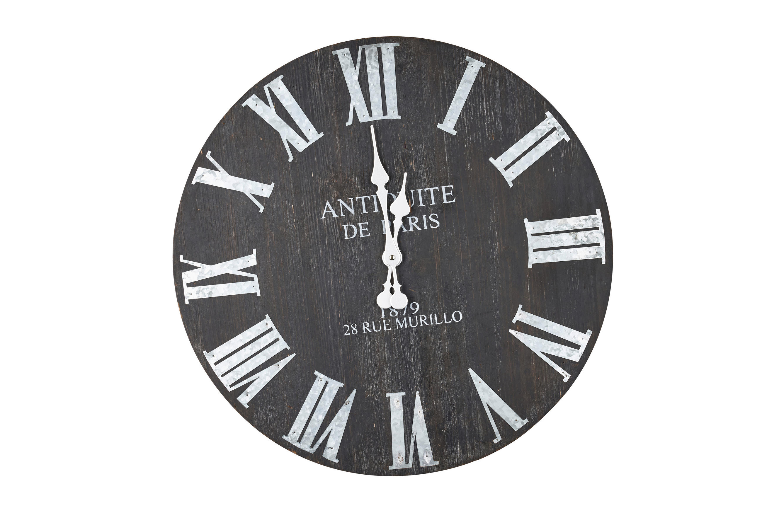 WANDUHR SOPHIA Anthrazit  - Anthrazit, Design, Holzwerkstoff (60/4,5cm) - Globo
