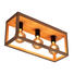 DECKENLEUCHTE - Braun, LIFESTYLE, Holz (53/18/18cm) DECKENLEUCHTE - Braun, LIFESTYLE, Holz (53/18/18cm)