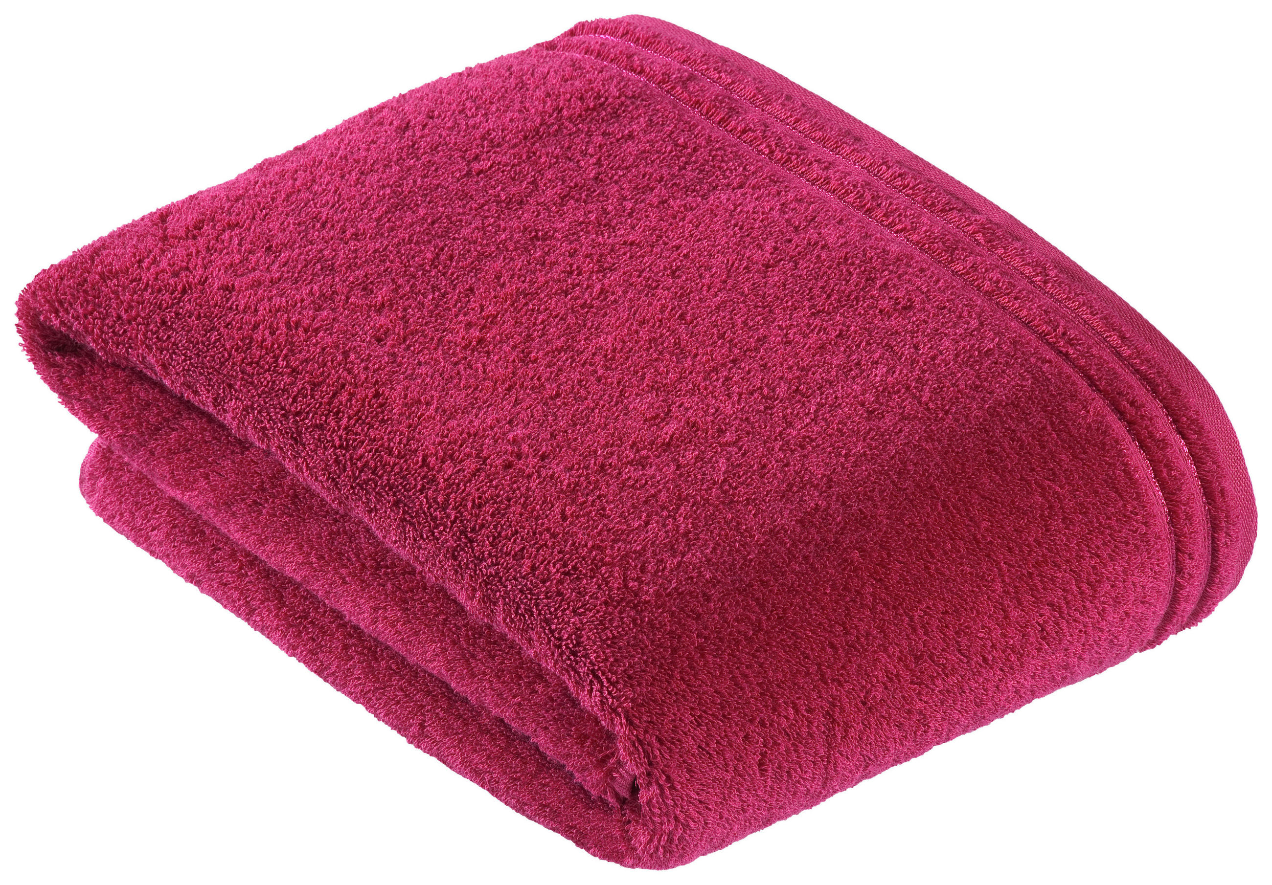 RUČNÍK DO KOUPELNY, 100/150 cm, pink - pink, Basics, textil (100/150cm) - Vossen