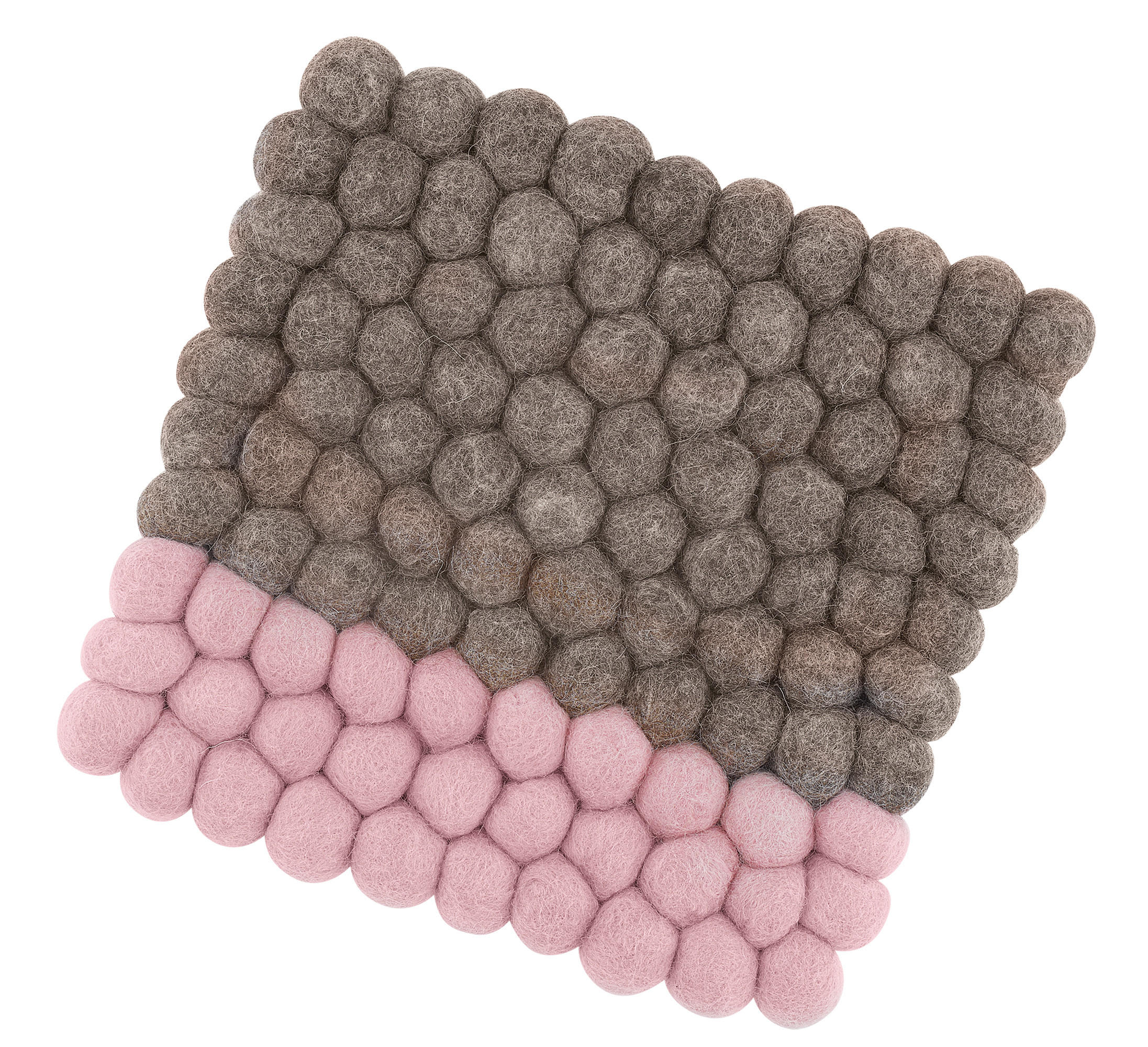 TOPFUNTERSETZER Textil Braun  - Braun, Basics, Textil (21/21cm) - Cilio