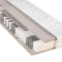 TASCHENFEDERKERNMATRATZE 80/200 cm Höhe ca. 23 cm 7 -Zonen - Weiß, Basics, Textil (80/200cm) - Visionight