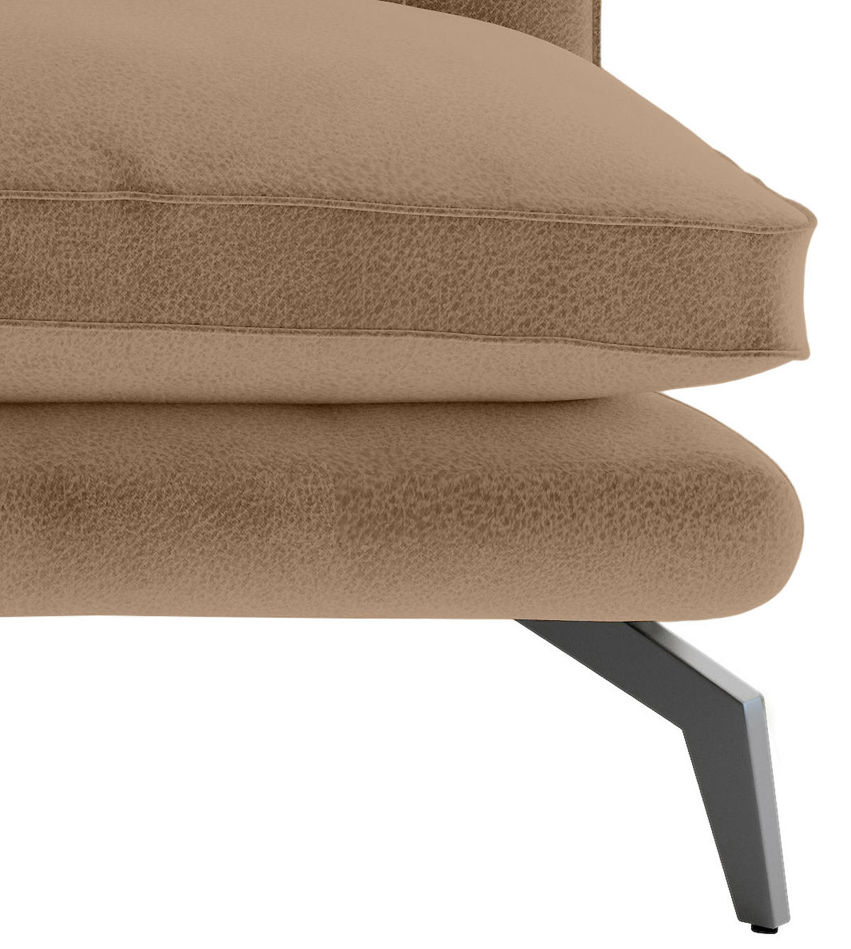 SEDACÍ SESTAVA, textil, hnědá - černá/hnědá, Design, kov/textil (250/202cm) - Livetastic