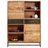 HIGHBOARD 118/165/40 cm - Akaziefarben/Grau, LIFESTYLE, Holz/Metall (118/165/40cm) - Landscape HIGHBOARD 118/165/40 cm - Akaziefarben/Grau, LIFESTYLE, Holz/Metall (118/165/40cm) - Landscape