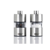 SALZ- UND PFEFFERMÜHLE MINIMILL  - Edelstahlfarben, Basics, Keramik/Metall (3,2/6,2/3,2cm) - AdHoc