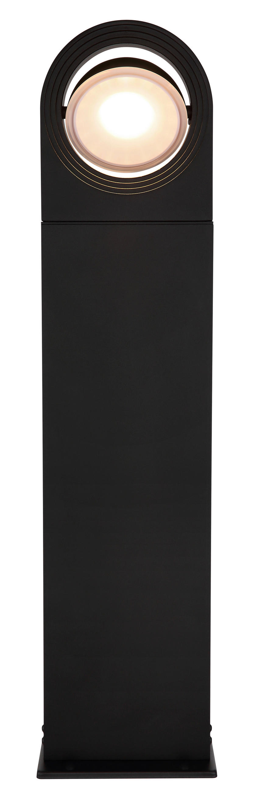 LED-AUSSENLEUCHTE - Weiss/Schwarz, Design, Kunststoff/Metall (17/10/70cm) - Globo