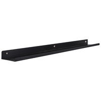 WANDREGAL 80/4/10 cm  - Schwarz, Basics, Metall (80/4/10cm) - Xora
